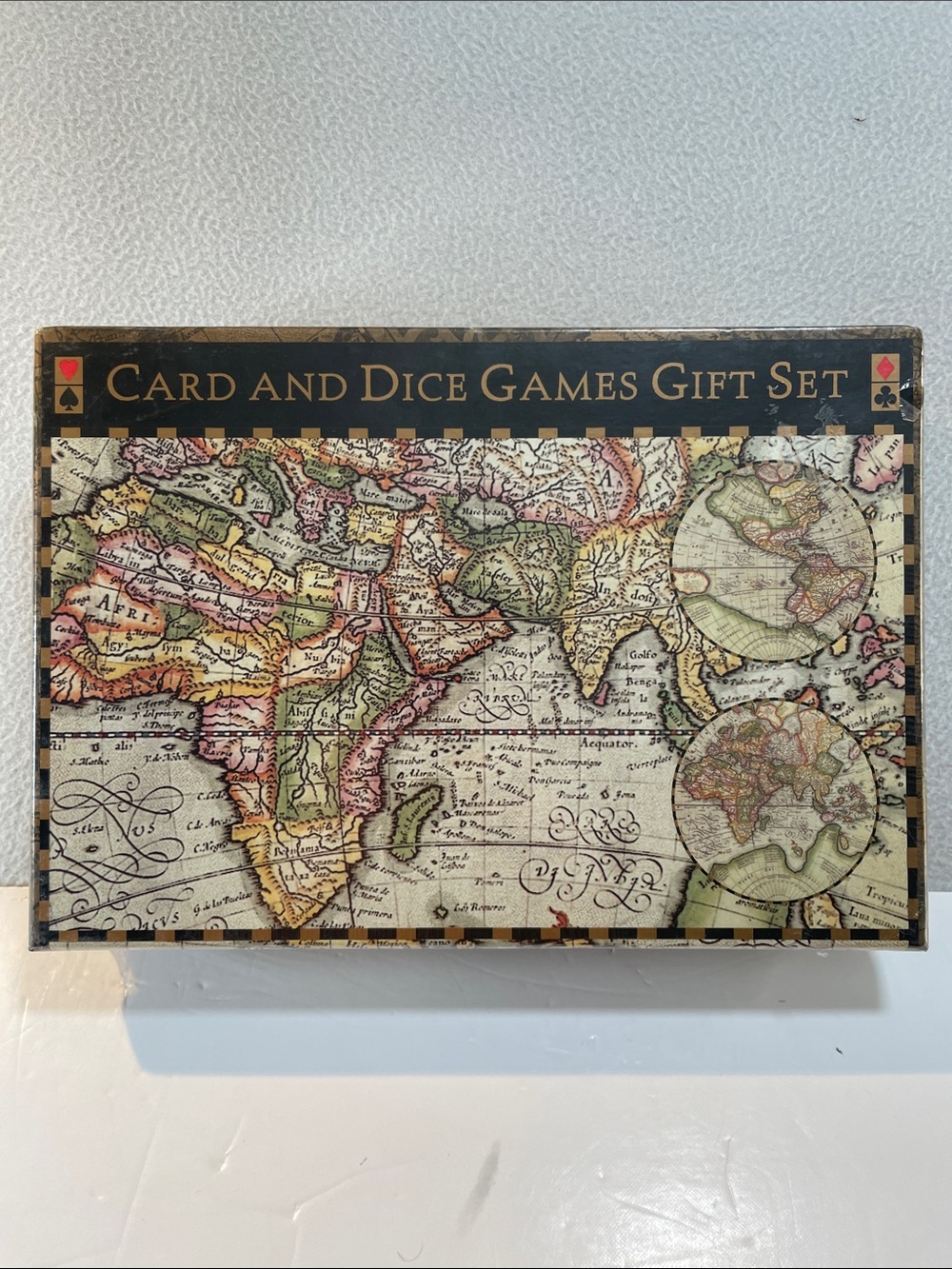 Card and Dice Games Gift Set NEW! Sealed 2003 Robert Frederick